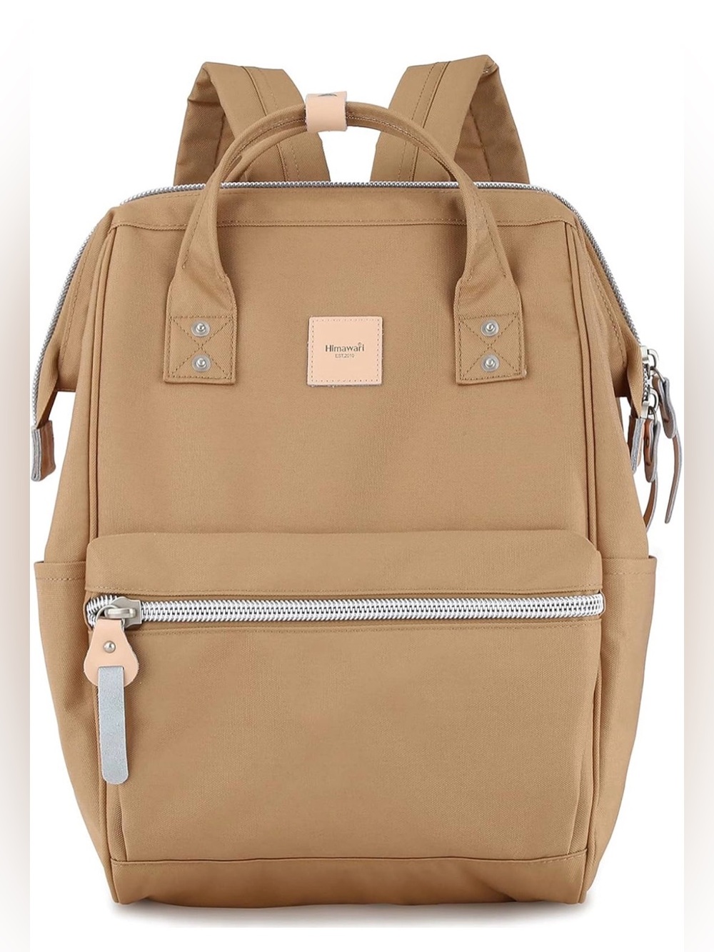 Himawari - Large Doctor Bag Style Travel Backpack with Laptop Compartment